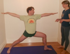 Good teachers give instructions to help you improve the pose.