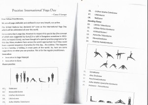International Yoga Day 2015 practice programme part1